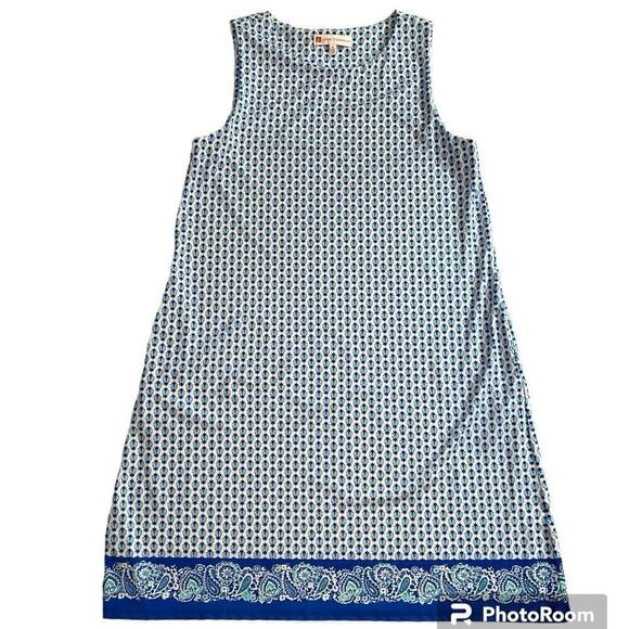 Jude Connally 101086 A Line Sleeveless Shift Melody Dress Pockets Summer Size M - Picture 3 of 12